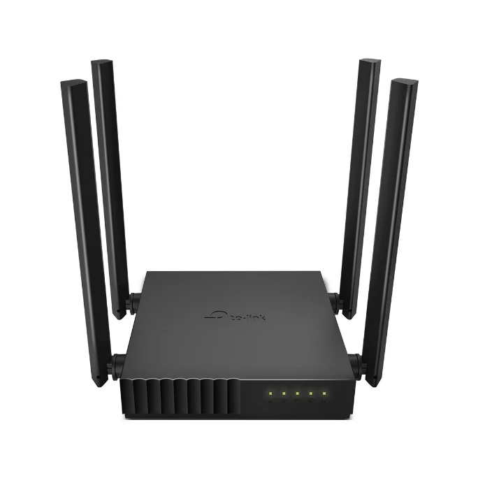 TP-Link Archer C54 AC1200 compact dual-band Wi-Fi 5 router with four antennas